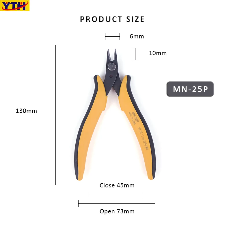 MN-25P Electrical Cable Wire Stripper Cutter Cutting Side Snip Jewelry Multi-function tool DIY clamp plier Making Hand Tool
MN-25P Electrical Cable Wire Stripper Cutter Cutting Side Snip Jewelry Multi-function tool DIY clamp plier Making Hand Tool