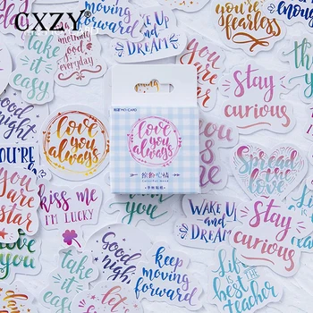 CXZY 45PCS Cute Colourful Mood sticker scrapbooking pack DIY paper seal label diary bullet journal travel Gift stationery 1T808
CXZY 45PCS Cute Colourful Mood sticker scrapbooking pack DIY paper seal label diary bullet journal travel Gift stationery 1T808