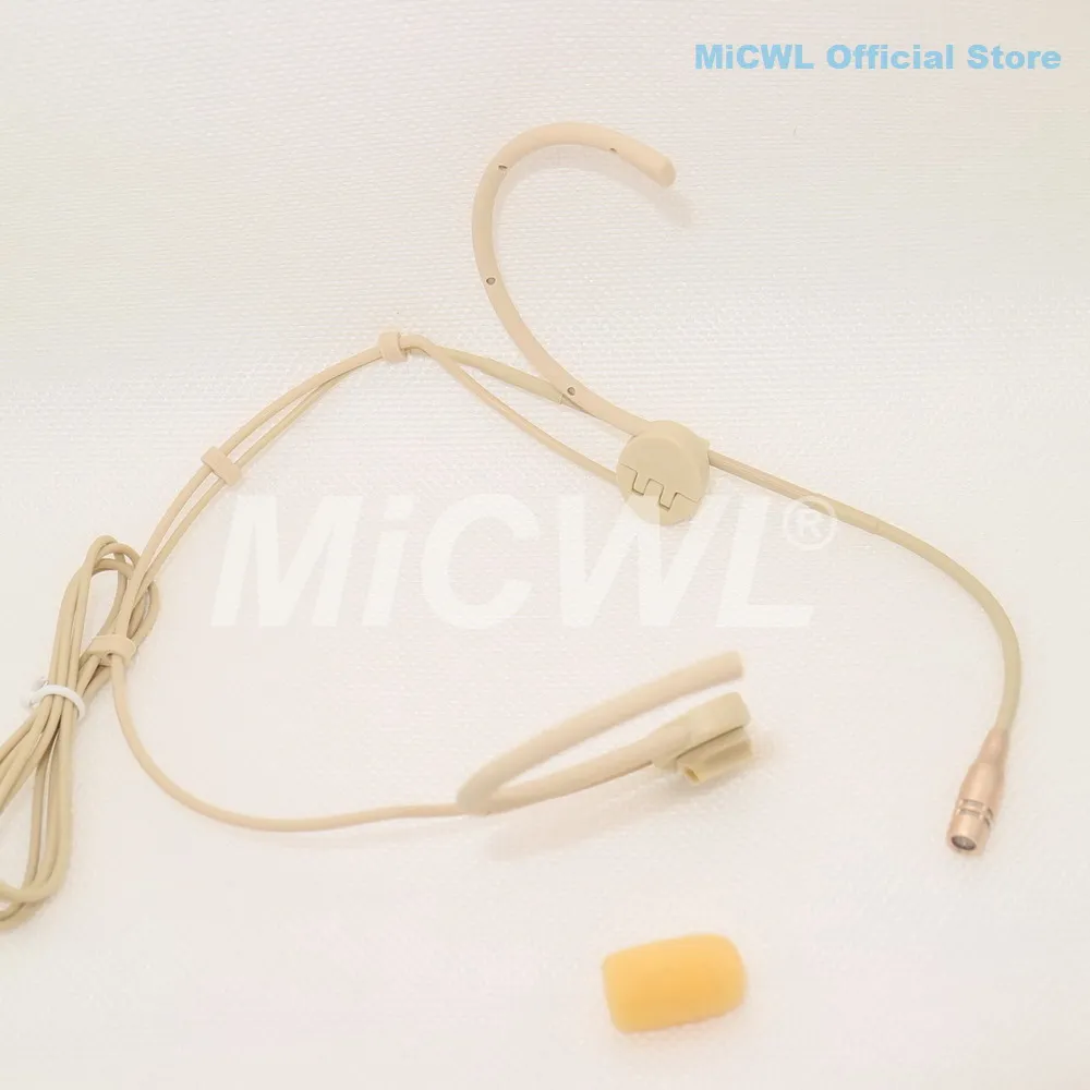 Beige SLX Headset Head Microphone for Sennheiser Wireless BodyPack System Cardioid Mic MiCWL for SK EW G2 G3 G4
Beige SLX Headset Head Microphone for Sennheiser Wireless BodyPack System Cardioid Mic MiCWL for SK EW G2 G3 G4