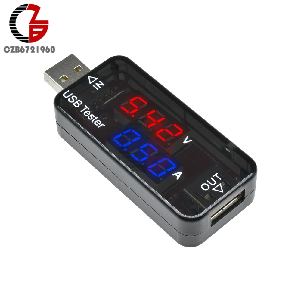 DC 3.3V-30V 5A Dual Display Digital Voltmeter Ammeter LED USB Tester Charger Doctor Car Mobile Power Bank Voltage Current Meter
DC 3.3V-30V 5A Dual Display Digital Voltmeter Ammeter LED USB Tester Charger Doctor Car Mobile Power Bank Voltage Current Meter