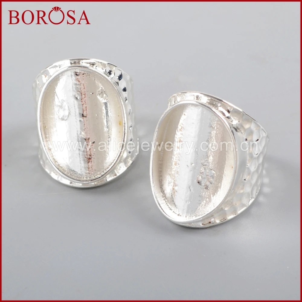 BOROSA 20PCS New Arrival Silver Color Ring Blank Bezel With With Decorative Pattern Ring Settings PJ087-S
BOROSA 20PCS New Arrival Silver Color Ring Blank Bezel With With Decorative Pattern Ring Settings PJ087-S