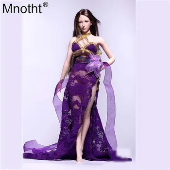Mnotht 1/6 VS019 Ancient brothel courtesan dancer Sexy open long skirt/Dress Purple Flower Fit 12In PH big Breast Action figure
Mnotht 1/6 VS019 Ancient brothel courtesan dancer Sexy open long skirt/Dress Purple Flower Fit 12In PH big Breast Action figure