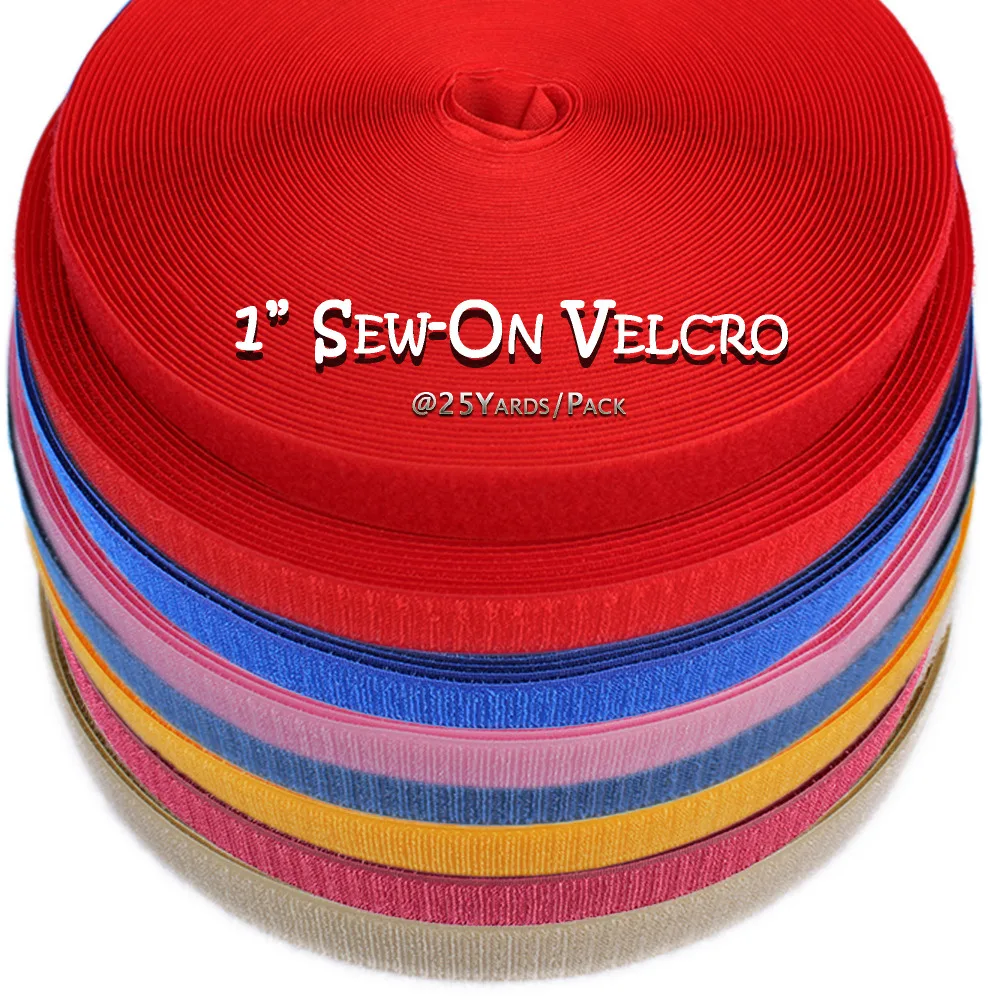 25yards/pair 1 inch hook and loop fastener grip tape sew on velco craft sewing & repairs
25yards/pair 1 inch hook and loop fastener grip tape sew on velco craft sewing & repairs