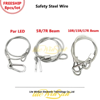Litewinsune 8PCS Safety Wire for Par LED Stage Lighting Insurance Steel Wire Rope Cable
Litewinsune 8PCS Safety Wire for Par LED Stage Lighting Insurance Steel Wire Rope Cable