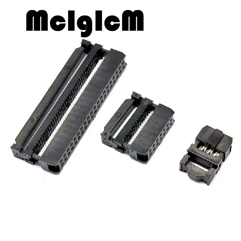 10 sets 2.54mm IDC Connector Straight IDC Box Headers Connector 2.54mm Pitch Box Headers Female Connector
10 sets 2.54mm IDC Connector Straight IDC Box Headers Connector 2.54mm Pitch Box Headers Female Connector