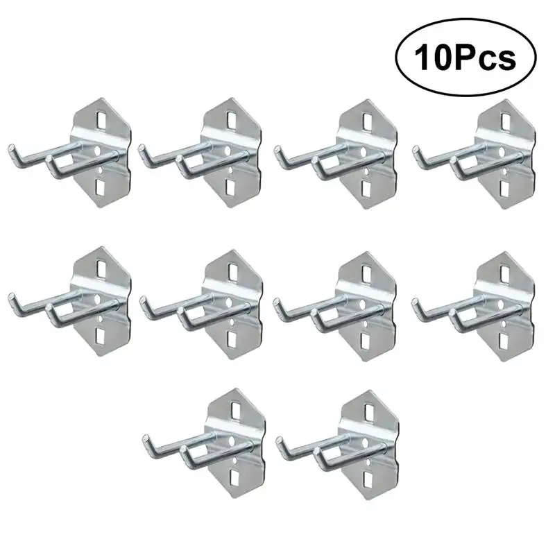 OUNONA 10pcs 50mm Hook Durable Practical Multi-function Double Oblique Steel Tool for Hanging Wall Organizing Storage
OUNONA 10pcs 50mm Hook Durable Practical Multi-function Double Oblique Steel Tool for Hanging Wall Organizing Storage