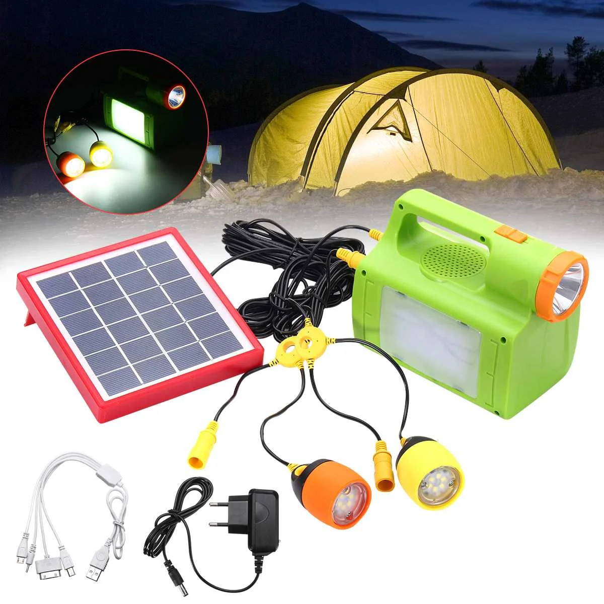 USB Solar Power LED Bulb Lamp LED Flashlight Outdoor Portable Hanging Lighting Camp Tent Light Fishing Lantern Emergency
USB Solar Power LED Bulb Lamp LED Flashlight Outdoor Portable Hanging Lighting Camp Tent Light Fishing Lantern Emergency