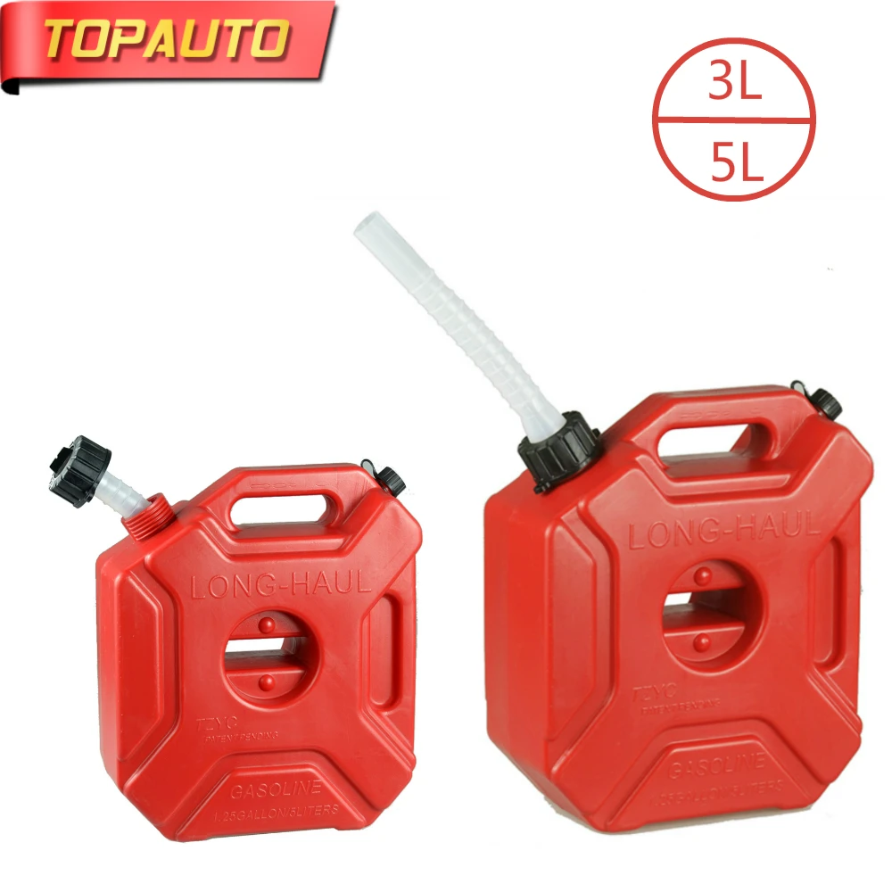 

3L 5L Fuel Tank Cans Spare Plastic Petrol Tanks Mount Motorcycle Car Gas Can Gasoline Oil Container Fuel-jugs Jerrycan Jerry Can