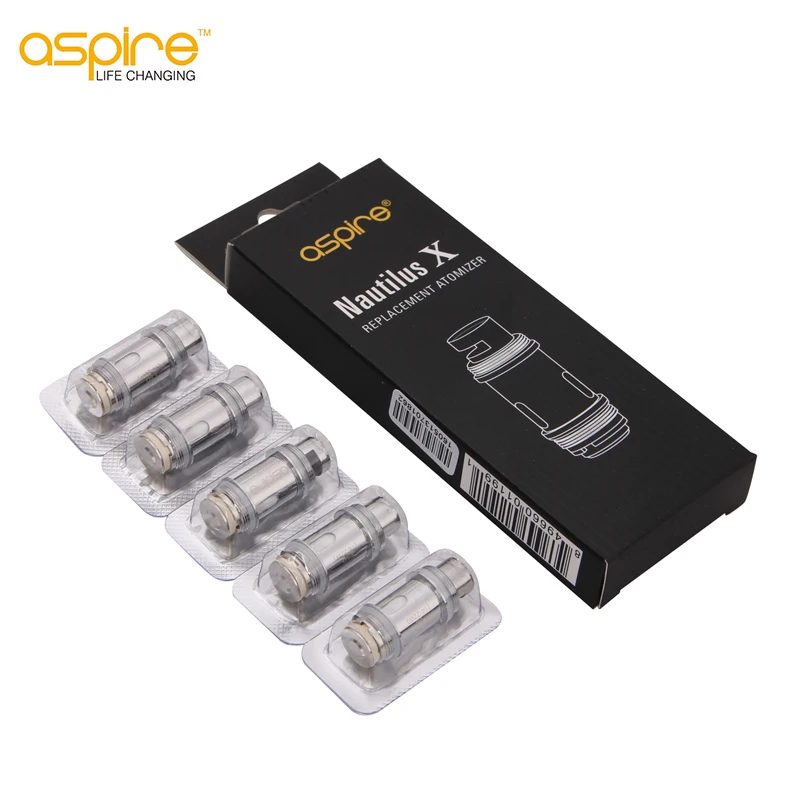 Оригинальная катушка Aspire Nautilus X 10/5 шт. 1 5 Ом 8 U техническая испаритель для