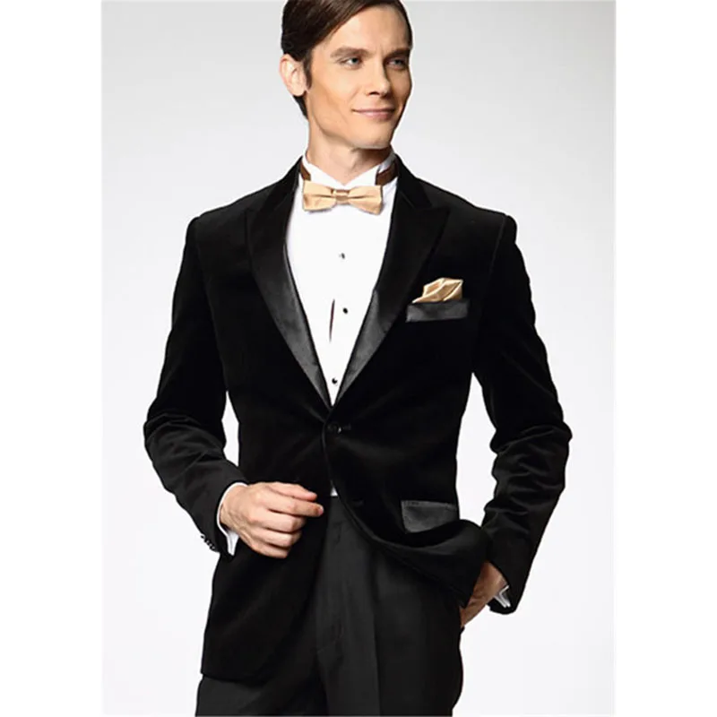 Best Men Black Tuxedos for Groom Solid mens Suits Custom Made Two Pieces Tuxedos Wedding Groomsmen Suit (Jacket+Pants+Tie)
Best Men Black Tuxedos for Groom Solid mens Suits Custom Made Two Pieces Tuxedos Wedding Groomsmen Suit (Jacket+Pants+Tie)