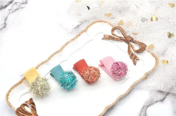 20Pcs ins Fashion Glitter Pom Pom Hairpins Solid Cartoon Color Ball Hair Clips Princess Headwear Boutique Hair Accessories
20Pcs ins Fashion Glitter Pom Pom Hairpins Solid Cartoon Color Ball Hair Clips Princess Headwear Boutique Hair Accessories