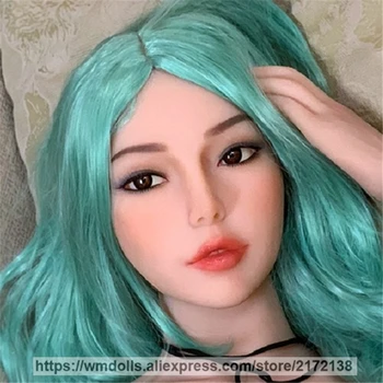 

WMDOLL Silicone Sex Doll Head For Love Dolls Realistic Adult Toys With Oral Sex TPE Heads For 140-170cm