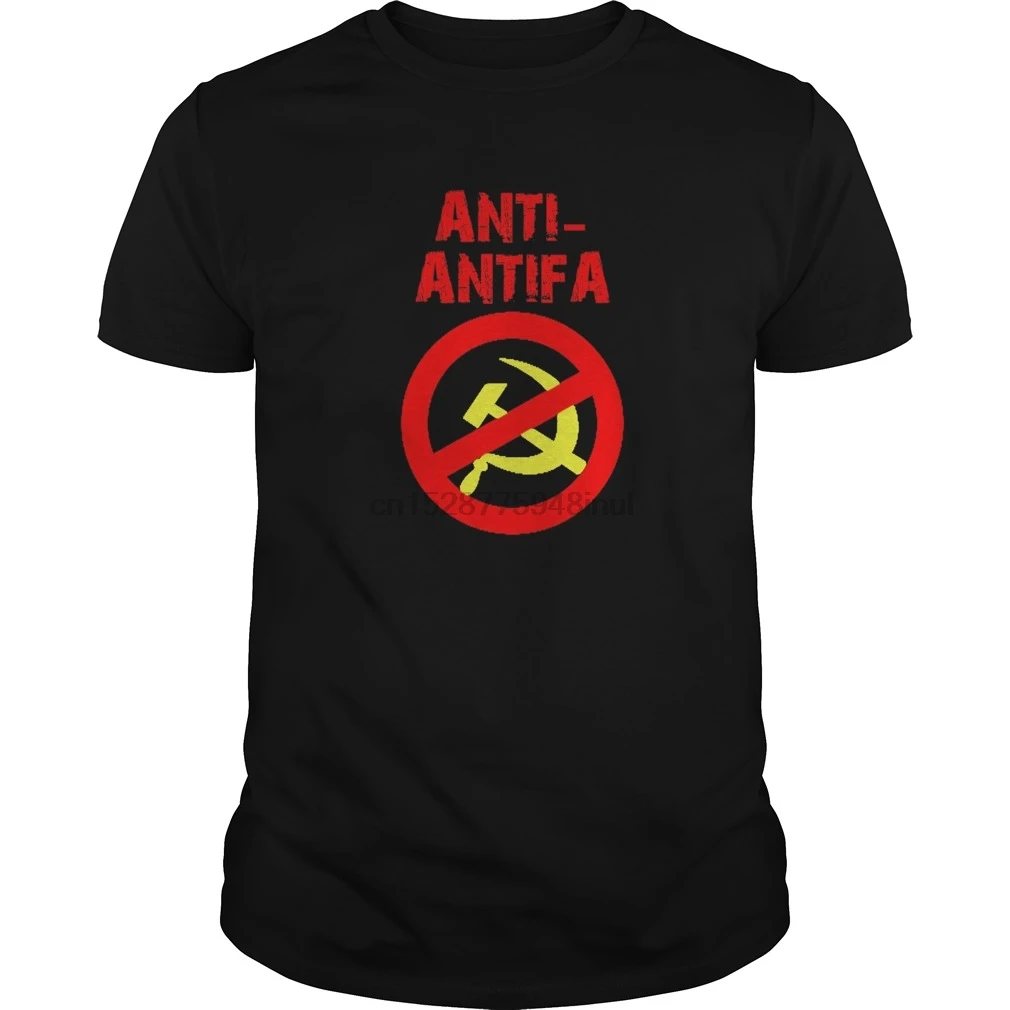 Men Short sleeve tshirt Anti Antifa Anti Communist Commie T Shirt LIMTED EDITION cool Women t-shirt
Men Short sleeve tshirt Anti Antifa Anti Communist Commie T Shirt LIMTED EDITION cool Women t-shirt