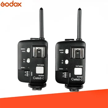 GODOX Cells II-C Wireless Flash Speedlite Trigger Transceiver Kit for Canon 6D 7D 5D Mark II 5D Mark III 60D 70D 650D
GODOX Cells II-C Wireless Flash Speedlite Trigger Transceiver Kit for Canon 6D 7D 5D Mark II 5D Mark III 60D 70D 650D
