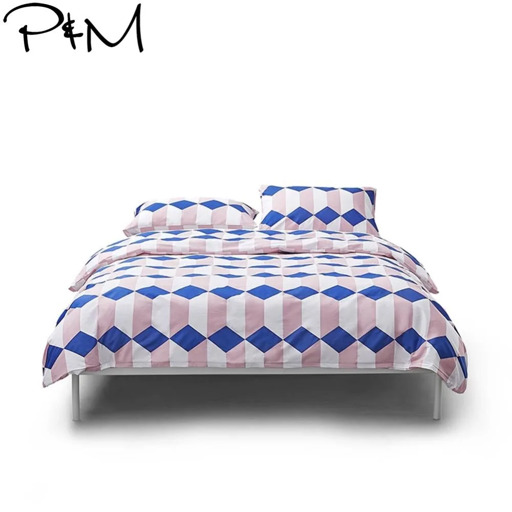 2019 Papa&Mima Blue Plaids Pink Bedlinens Duvet Cover 3/4 pcs Twin Queen King Flat Sheet Soft Cotton Bedding Set Pillowcases
2019 Papa&Mima Blue Plaids Pink Bedlinens Duvet Cover 3/4 pcs Twin Queen King Flat Sheet Soft Cotton Bedding Set Pillowcases
