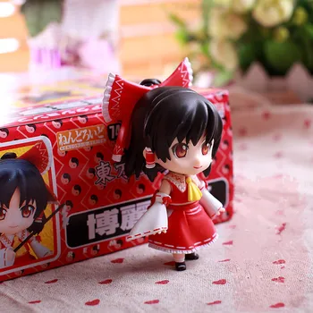 New Arrival 10cm Anime Action Figure Touhou Project Cartoon Hakurei Reimu 74# PVC Model Collection Cute 4'' Mini Doll 1/10 Scale
New Arrival 10cm Anime Action Figure Touhou Project Cartoon Hakurei Reimu 74# PVC Model Collection Cute 4'' Mini Doll 1/10 Scale