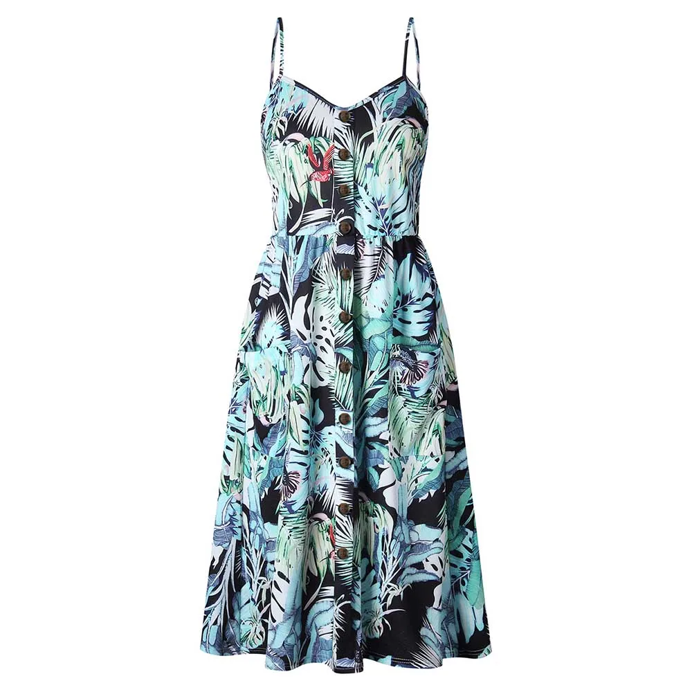 Modstreets 2019 Button Print Floral Sexy Casual Summer Strap Dress Long Boho Bohemian Beach pockets women dress Vintage Dress
Modstreets 2019 Button Print Floral Sexy Casual Summer Strap Dress Long Boho Bohemian Beach pockets women dress Vintage Dress