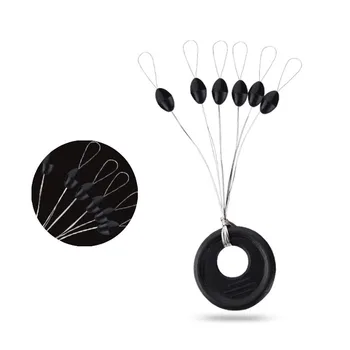 600 Pcs 100 Groups / Set 6 in 1 Black Black Rubber Stopper Oval Bean Space Connector Fishing Float Bobber Stopper Beans Space
600 Pcs 100 Groups / Set 6 in 1 Black Black Rubber Stopper Oval Bean Space Connector Fishing Float Bobber Stopper Beans Space