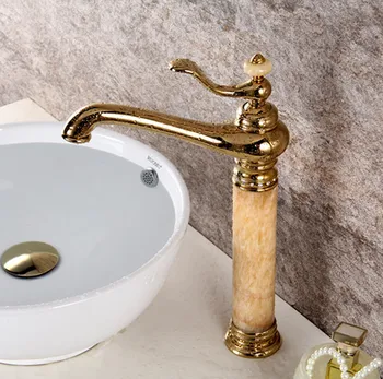 Free ship GOLD single hole bathroom lavatory Vessel sink crystal Stone faucet mixer tap New
Free ship GOLD single hole bathroom lavatory Vessel sink crystal Stone faucet mixer tap New