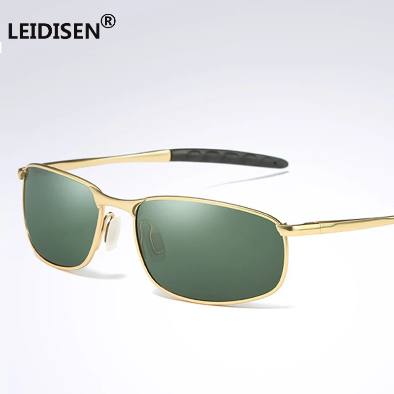 LEIDISEN Men's Polarized Sunglasses Metal Frame Night Vision Car Driving Sun Glasses UV400 Rectangle Outdoor Sports Eyewear
LEIDISEN Men's Polarized Sunglasses Metal Frame Night Vision Car Driving Sun Glasses UV400 Rectangle Outdoor Sports Eyewear