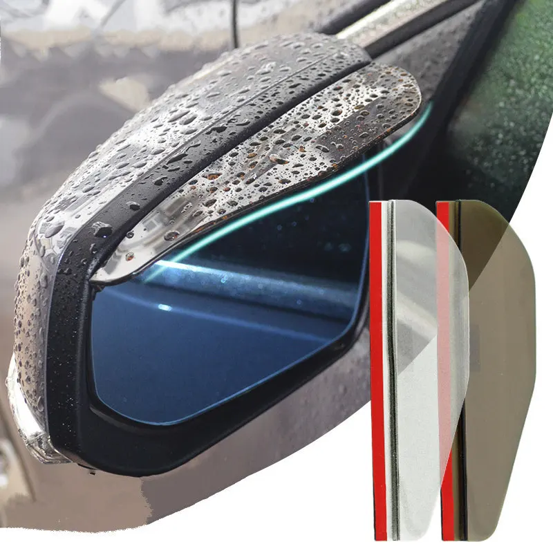 2pcs Car Rearview Mirror Universal Rainproof Cover Flexible Transparent PVC Auto Back Mirror Rain Shield Shade Blades Sticker
2pcs Car Rearview Mirror Universal Rainproof Cover Flexible Transparent PVC Auto Back Mirror Rain Shield Shade Blades Sticker