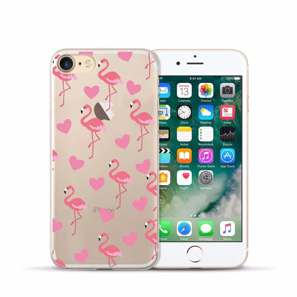 Arvin Case FOR Iphone 6s Soft Clear Protective TPU Back Cover FOR 5 5S 6 sPlus X XS Max XR Painting Silicon Cover FOR Iphone 7 (8)