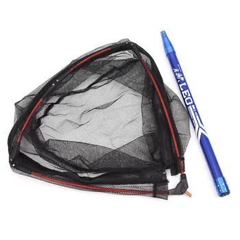 Folding Fishing Dip Net Carbon Fiber Nylon Mesh Portable Fish Catching Nets Split Fishing Gear DX88
Folding Fishing Dip Net Carbon Fiber Nylon Mesh Portable Fish Catching Nets Split Fishing Gear DX88