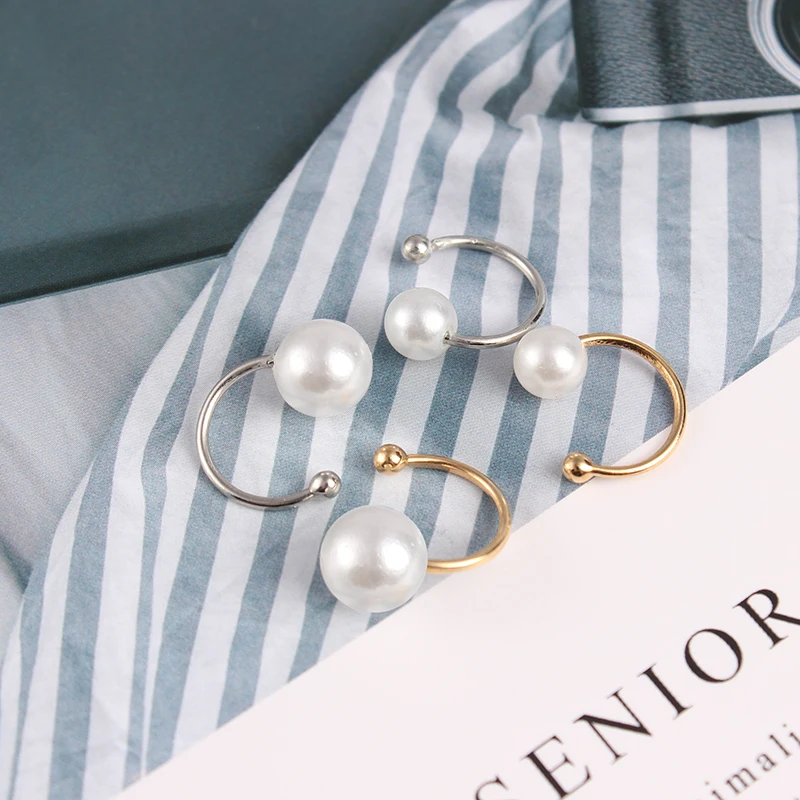 Women White Imitation Pearl Clip Earring Ball U Shape Ear Cuff Earrings For Wedding Jewelry No Percing Hole Pendientes Mujer
Women White Imitation Pearl Clip Earring Ball U Shape Ear Cuff Earrings For Wedding Jewelry No Percing Hole Pendientes Mujer