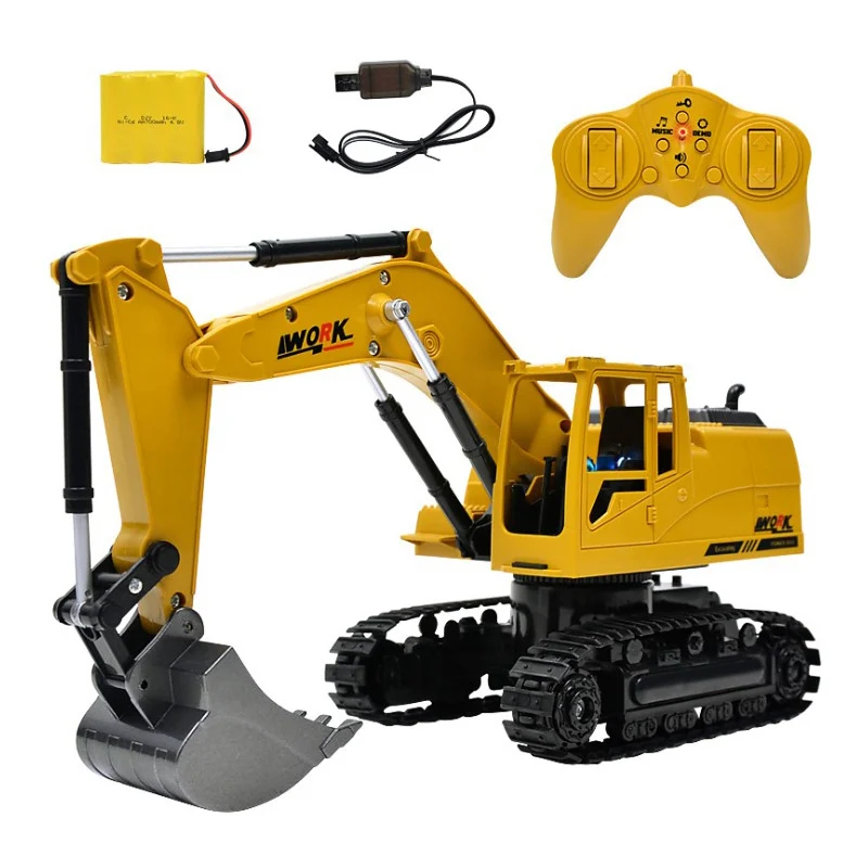 1:24 8CH Simulation RC excavator toys RC truck toy RC Engineering car tractor Crawler Digger Model brinquedos
1:24 8CH Simulation RC excavator toys RC truck toy RC Engineering car tractor Crawler Digger Model brinquedos