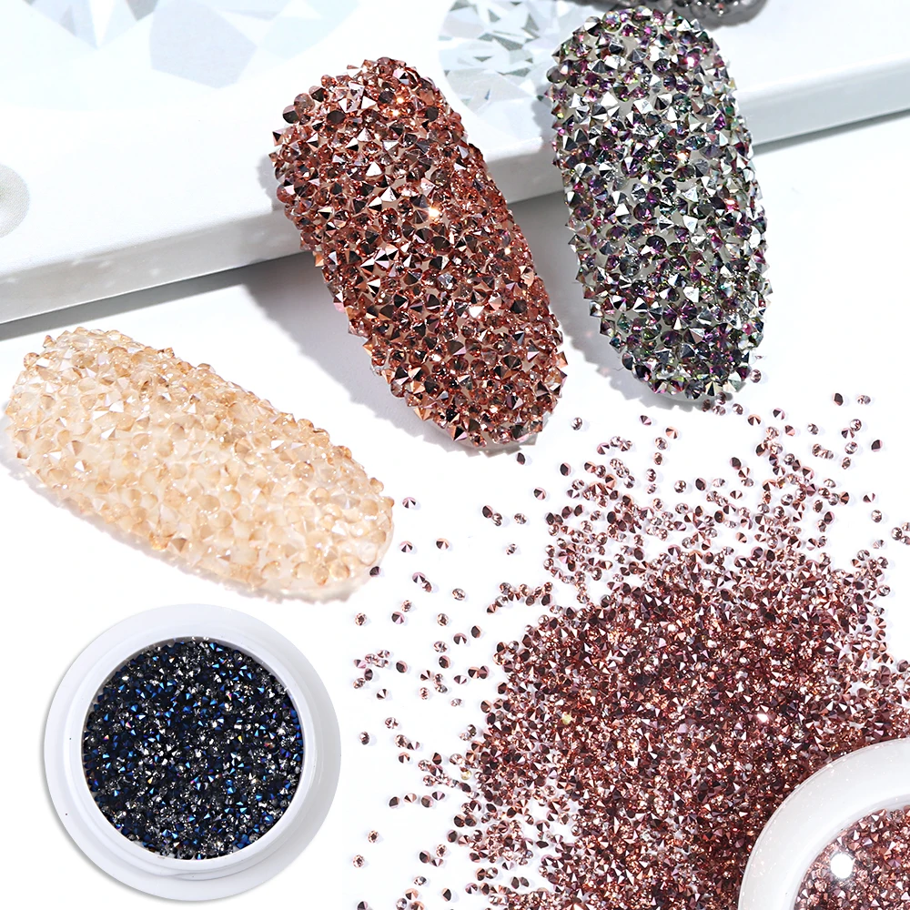 1440pcs Shiny Rhinestone Nail Crystals Strass Beads Zircon Glass Diamond Champagne Ore Micro Gems Nail Art Decorations BE757
1440pcs Shiny Rhinestone Nail Crystals Strass Beads Zircon Glass Diamond Champagne Ore Micro Gems Nail Art Decorations BE757