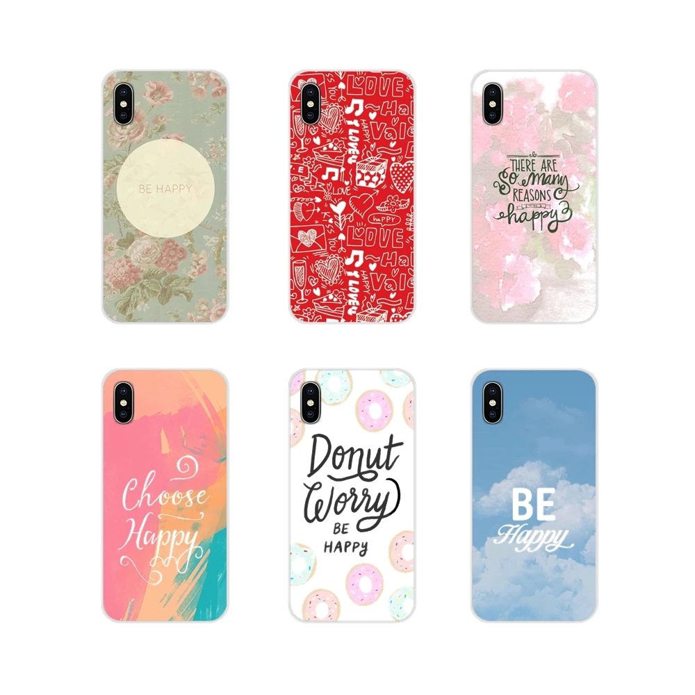 Для huawei G7 G8 P7 P8 P9 P10 P20 P30 Lite Mini Pro P Smart Plus 2017 2018 2019 аксессуары чехлы для телефонов Be Happy