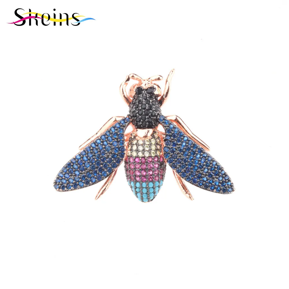 SKEINS Hot Sale Luxury Cute Bee Brooch Pin Cubic Zircon Animal Insect Brooches pins For Women Kids Broche Female Scarf Buckle
SKEINS Hot Sale Luxury Cute Bee Brooch Pin Cubic Zircon Animal Insect Brooches pins For Women Kids Broche Female Scarf Buckle