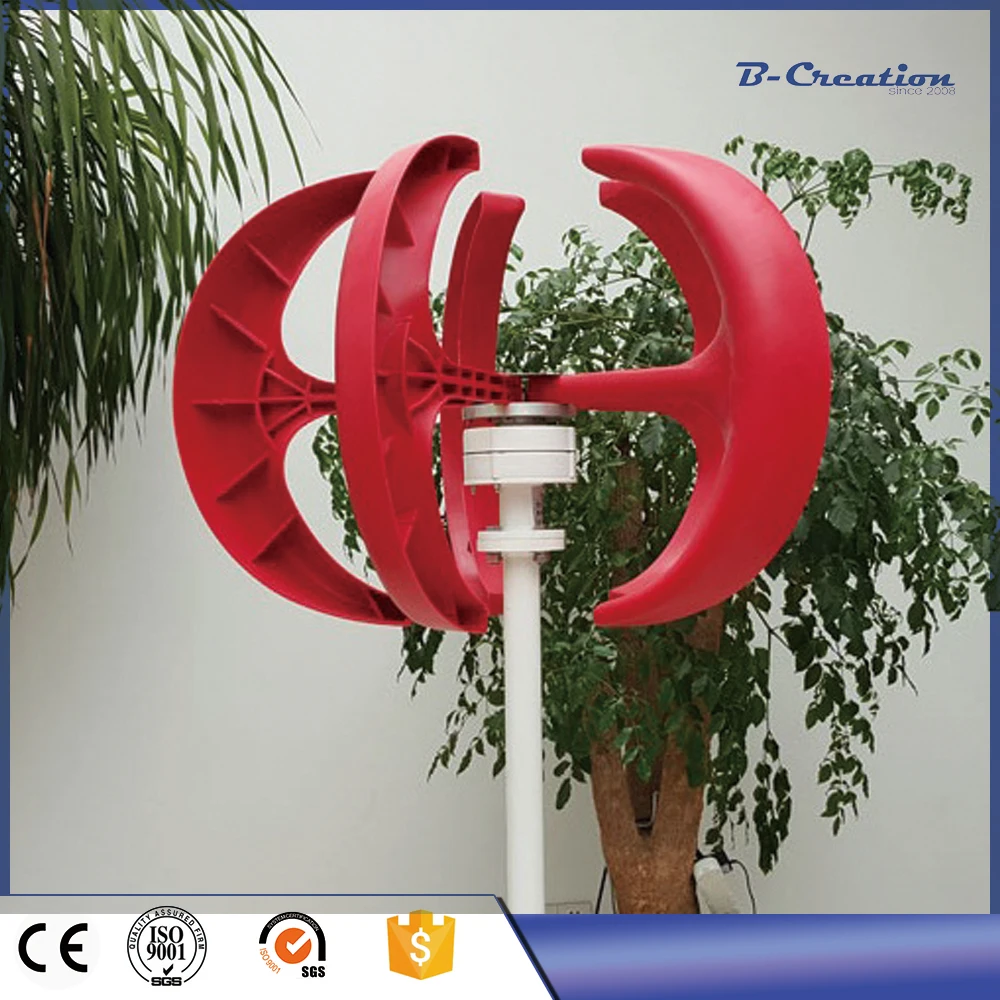 300W 12/24V Vertical Axis Wind Turbine Generator VAWT Light and Portable Wind Generator Strong with 600w wind controller
300W 12/24V Vertical Axis Wind Turbine Generator VAWT Light and Portable Wind Generator Strong with 600w wind controller