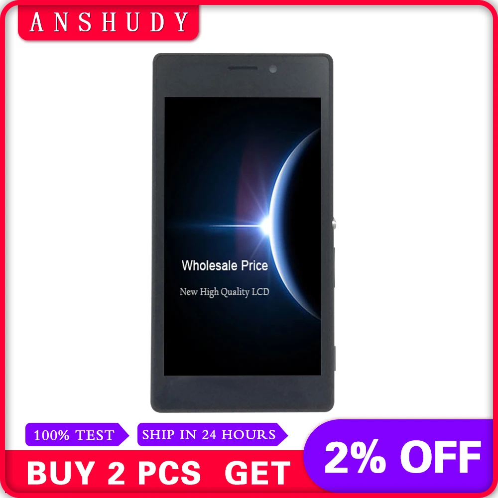 For SONY XPERIA M2 AQUA D2403 D2406 4G / LTE LCD Display Panel Module + Touch Screen Digitizer Sensor Glass Assembly Frame
For SONY XPERIA M2 AQUA D2403 D2406 4G / LTE LCD Display Panel Module + Touch Screen Digitizer Sensor Glass Assembly Frame