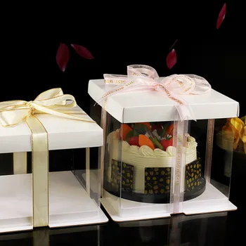 4 Inch Single Layer Transparent Portable Cake Box Plastic Gift Packing Boxes Wedding Party Decor Party Supplies 2pcs/lot
4 Inch Single Layer Transparent Portable Cake Box Plastic Gift Packing Boxes Wedding Party Decor Party Supplies 2pcs/lot