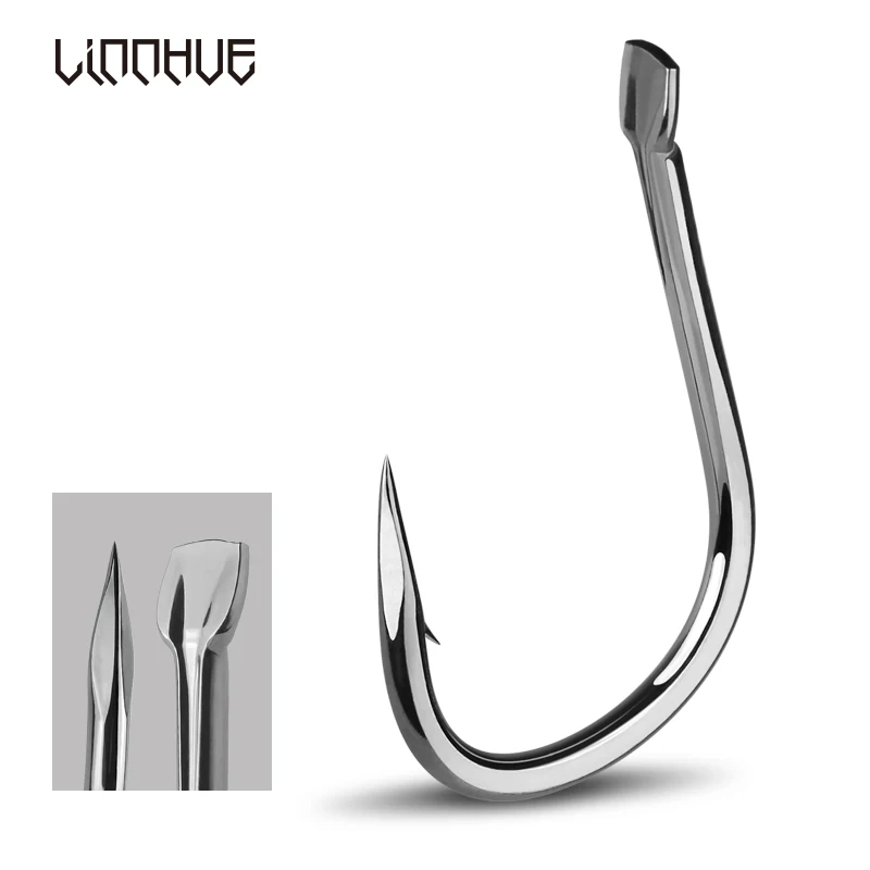 LINNHUE Big fishing hook 10pcs 14#-17# High carbon steel hook for big fish crap catfish Number Flying fishing Accessorie River
LINNHUE Big fishing hook 10pcs 14#-17# High carbon steel hook for big fish crap catfish Number Flying fishing Accessorie River