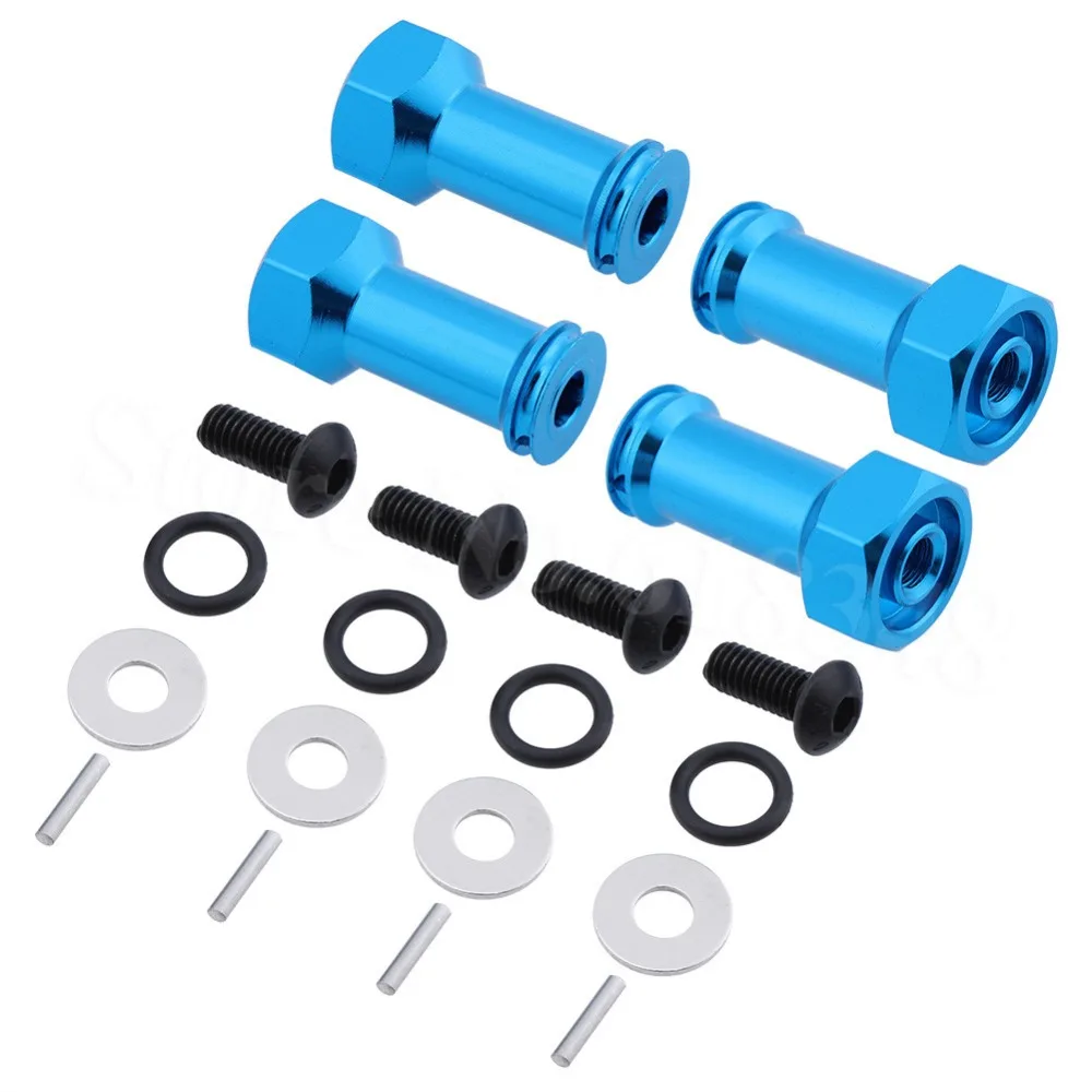 Aluminum 12mm Hex Hub 24mm extension Adapter Wheel Spacer Widener For 1/18 WLtoys A959 Upgrade Parts Fit A949 A969 A979 RC Car
Aluminum 12mm Hex Hub 24mm extension Adapter Wheel Spacer Widener For 1/18 WLtoys A959 Upgrade Parts Fit A949 A969 A979 RC Car