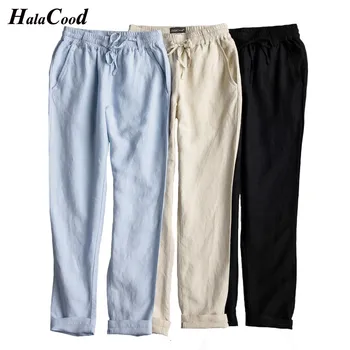 Hot Sell Fashion New Men's Cotton Linen Pants Male Summer Thin Trousers Plus Large Size Loose Elastic Waist Youth Casual Pants 
Hot Sell Fashion New Men's Cotton Linen Pants Male Summer Thin Trousers Plus Large Size Loose Elastic Waist Youth Casual Pants