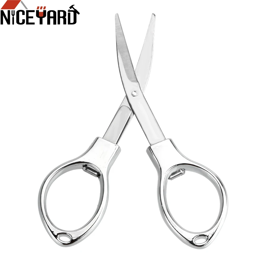 NICEYARD Mini Stainless Steel Folding Scissors Fishing Scissor Cutter Keychain Camping Tool
NICEYARD Mini Stainless Steel Folding Scissors Fishing Scissor Cutter Keychain Camping Tool
