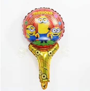 KUAWANLE 50pcs/lot Cartoon Minions Cheer Holding Sticks Foil Air Balloons Toys Despicable Me Party Supplies Decorations Globos
KUAWANLE 50pcs/lot Cartoon Minions Cheer Holding Sticks Foil Air Balloons Toys Despicable Me Party Supplies Decorations Globos