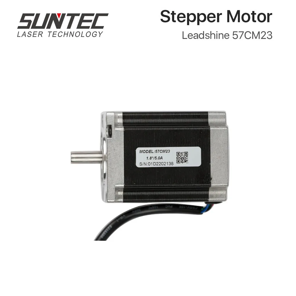 Suntec Leadshine 2 phase Stepper Motor 57CM23 for NEMA23 5A Length 76mm Shaft 8mm instead of HS series 57CM06 57CM13 57CM26
Suntec Leadshine 2 phase Stepper Motor 57CM23 for NEMA23 5A Length 76mm Shaft 8mm instead of HS series 57CM06 57CM13 57CM26