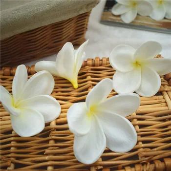 Natural Real Touch Artificial Not Silk White-Yellow frangipani Plumerias flower heads for cake decoration and wedding bouquets
Natural Real Touch Artificial Not Silk White-Yellow frangipani Plumerias flower heads for cake decoration and wedding bouquets