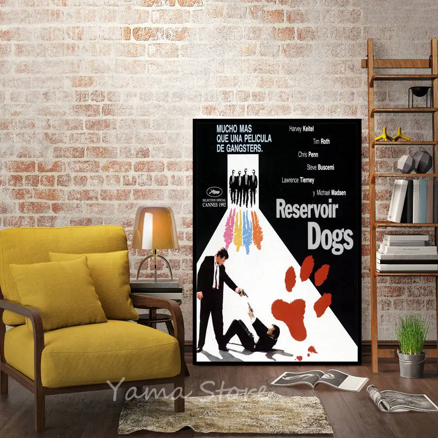 S941 Reservoir Dogs Quentin Tarantino Classic Movie Series Vintage Wall Art Painting Print On Silk Canvas Poster Home Decoration
S941 Reservoir Dogs Quentin Tarantino Classic Movie Series Vintage Wall Art Painting Print On Silk Canvas Poster Home Decoration