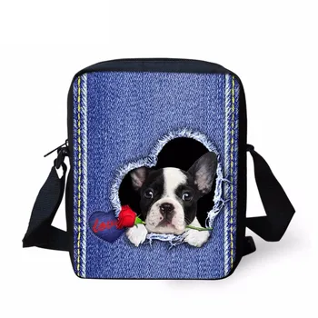 Casual Boys Girls School Bags for Kindergarten Students Funny 3D Denim French Bulldog Print Bookbags Kids Schoolbag Sumka
Casual Boys Girls School Bags for Kindergarten Students Funny 3D Denim French Bulldog Print Bookbags Kids Schoolbag Sumka