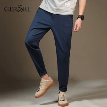 Gersri new models High-end quality trousers thin Men's jeans four seasons Casual pants Overalls Ninth pants male plus size pants 
Gersri new models High-end quality trousers thin Men's jeans four seasons Casual pants Overalls Ninth pants male plus size pants