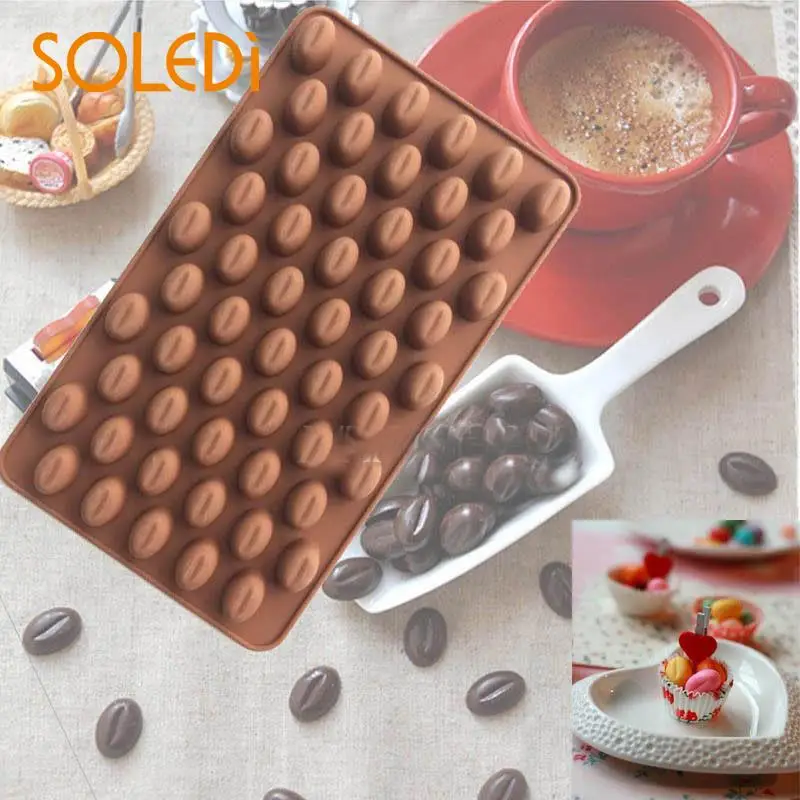 Mini Coffee Bean Silicone Mould Fondant Cake Chocolate Candy Soap Craft Kitchen Coffee Bean Mould Kitchen Cooking Tool Bakeware
Mini Coffee Bean Silicone Mould Fondant Cake Chocolate Candy Soap Craft Kitchen Coffee Bean Mould Kitchen Cooking Tool Bakeware