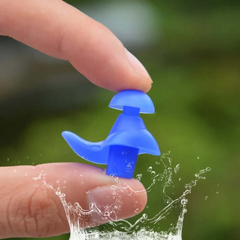 5sets/lot Clear Blue PVC Silicone Swim Swimming Earplugs Tool Soft Diving Water Dust-proof Waterproof With Carry Box
5sets/lot Clear Blue PVC Silicone Swim Swimming Earplugs Tool Soft Diving Water Dust-proof Waterproof With Carry Box
