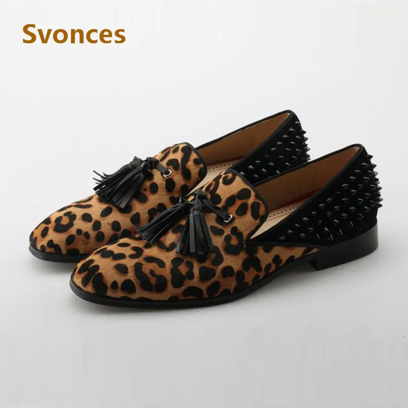 Fashion Casual Shoes Low Heel Leopard Designer Shoes Fringe Rivets Slip-on Loafers Party Flats Zapatillas Hombre Brand Shoes Men
Fashion Casual Shoes Low Heel Leopard Designer Shoes Fringe Rivets Slip-on Loafers Party Flats Zapatillas Hombre Brand Shoes Men