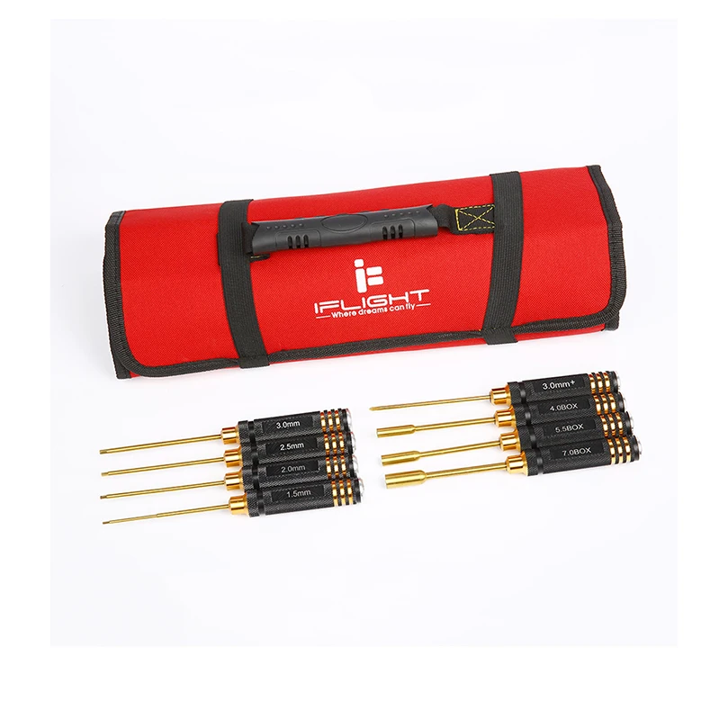 iFlight FPV Tool Kit Handbag Portable Case FPV Spanner Wrench Pouch Accessory Repair Part Storage Bag For FPV RC Drone Toy
iFlight FPV Tool Kit Handbag Portable Case FPV Spanner Wrench Pouch Accessory Repair Part Storage Bag For FPV RC Drone Toy
