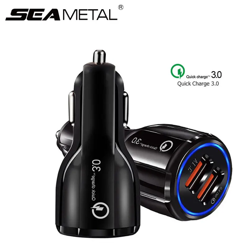 QC3.0 3.1A 12V Car Charger Fast Charging Dual USB Socket Cigarette Lighter Adapter For iPhone Samsung Tablet Mp3 Car Accessories
QC3.0 3.1A 12V Car Charger Fast Charging Dual USB Socket Cigarette Lighter Adapter For iPhone Samsung Tablet Mp3 Car Accessories